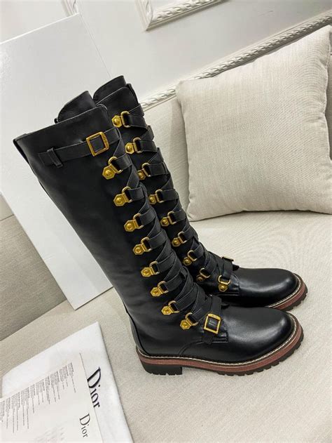 ebay dior boot sale|dior leather boots for women.